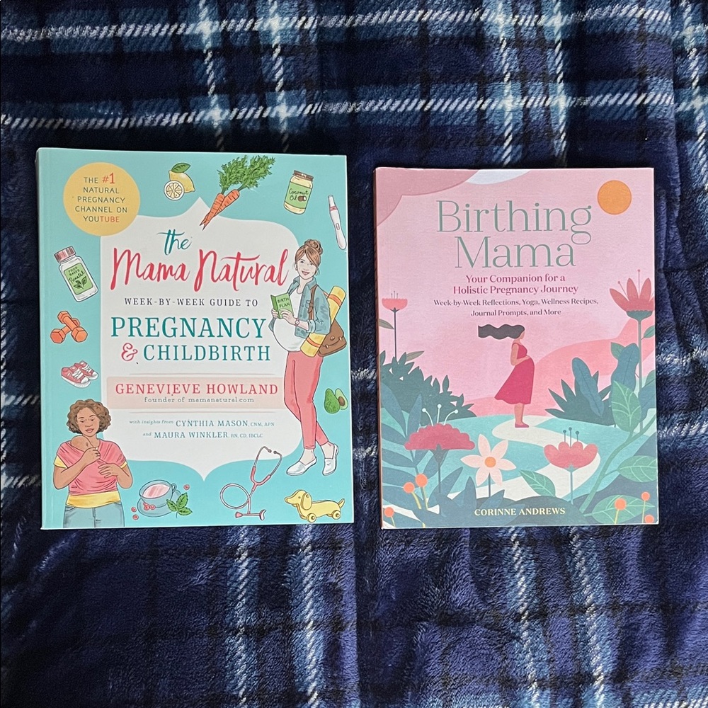 Mama Natural Pregnancy Guide and Birthing Mama Book Set
